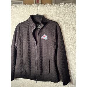 UNISEX BLACK AVALANCHE SPORTS JACKET.